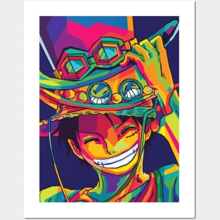 Mugiwara Luffy Posters and Art